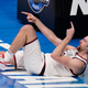 Gonzaga’s Drew Timme reacts to a play against the Creighton in the NCAA men’s college basketball tournament at Hinkle Fieldhouse in Indianapolis.